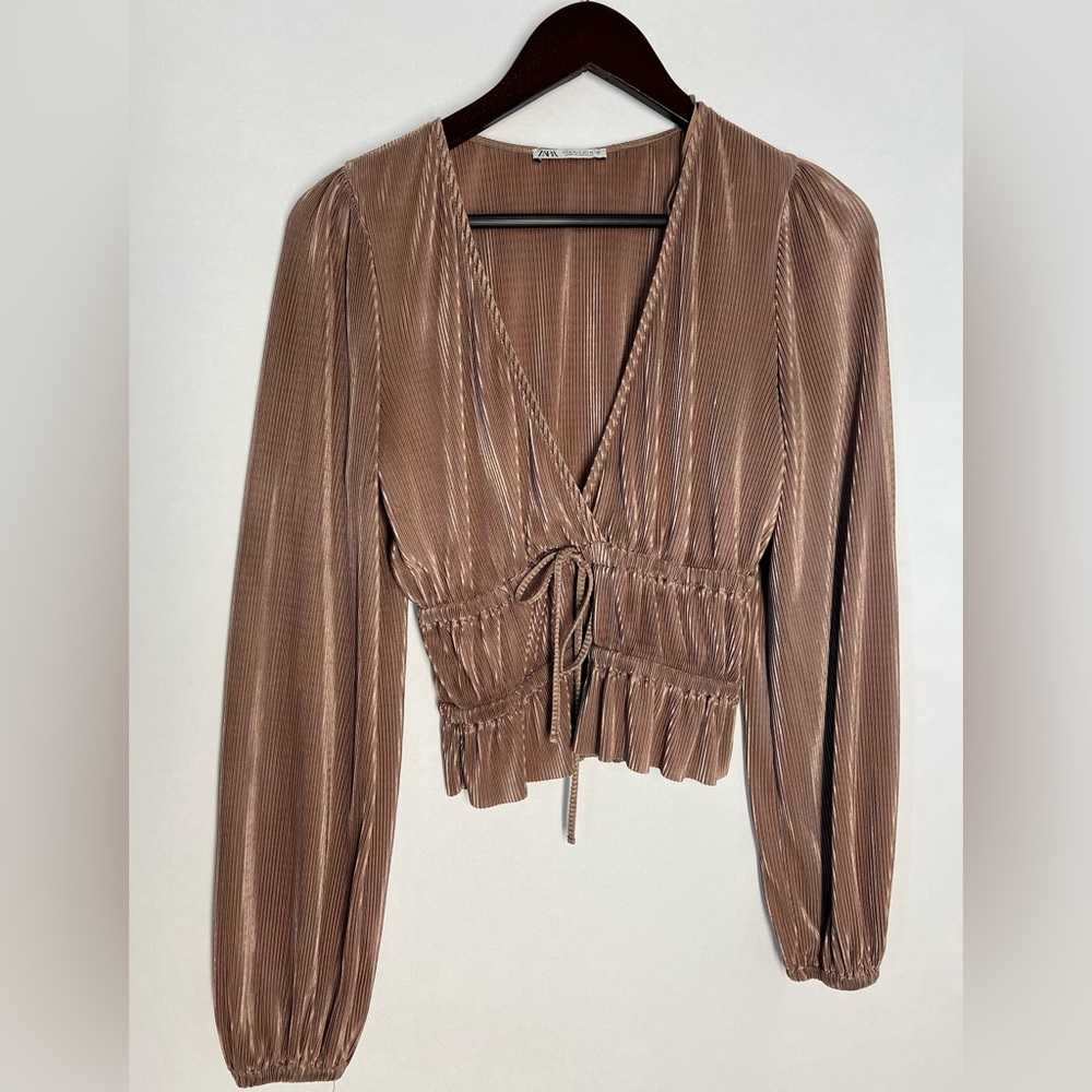 Zara Bronze Top
